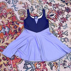 Ursula Vanessa Little Mermaid stretchy athletic swing a line dress XL
